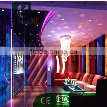 acoustic panels soundproof fiberglass wall covering for KTV decortion