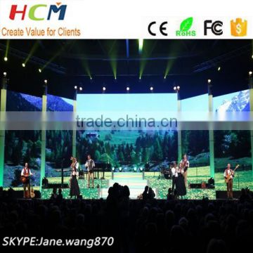 HD inside use p3 advertising price led stage rental Indoor full color led display