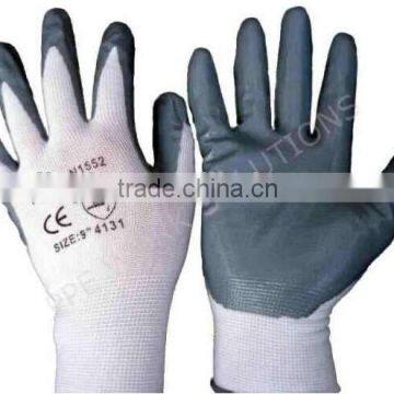 High quality Nitrile coated work gloves