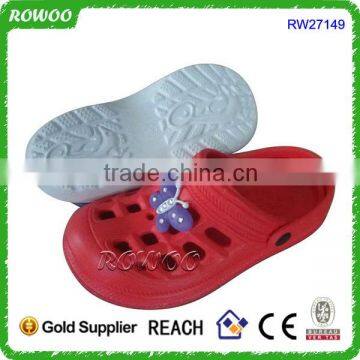 Cute Nude Girls Garden Shoes Comfortable Customized Cartoon Syle Kids Clogs photo-3