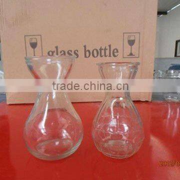 Round glass vase OEM