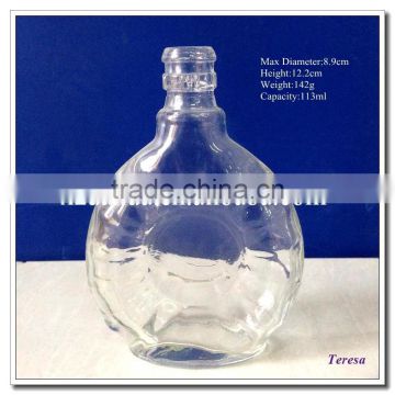 wholesale 100ml glass wine liquor bottle