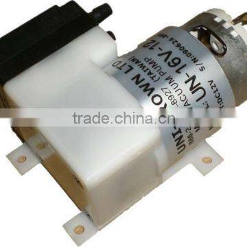 DC-16V 500mmHg 13LPM 9.6W Mini Vacuum Pumps Brush 12vdc