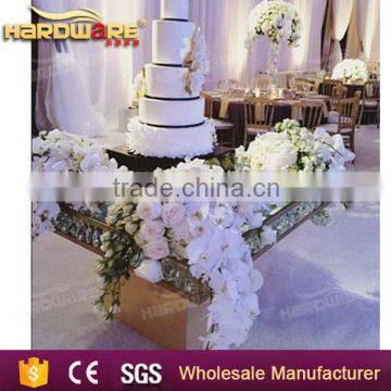 Wholesale Rectangle Hotel Banquet Crystal Chandelier Table photo-4
