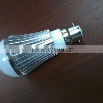 7W LED Light Bulb with good heat dispersion e26 e27 led lamp