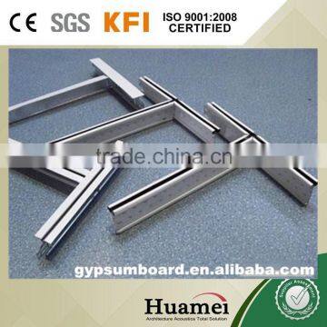 pvc gypsum ceiling tile suspended T grid/ T bar machinery