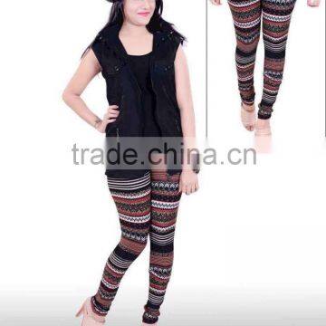 2016 Fashion Hot Sale India Printed Cheap Girls Tights Good Milk Silk SK Leggings