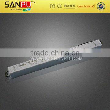 12w 12v 1a constant voltage ip67 rainproof aluminum electronic transformer