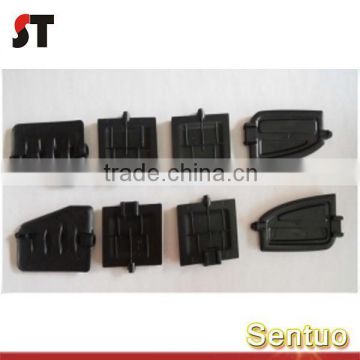 China supplier excellent performance black PA plastic injection molding parts