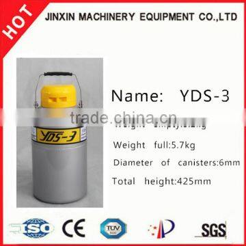 JX high capacity YDS liquid nitrogen storage tank for ice cream making on sale