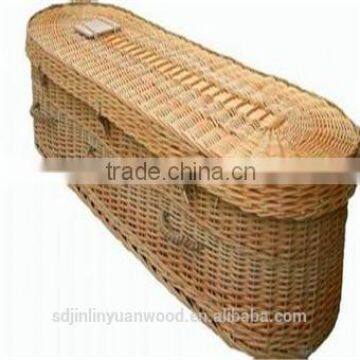 the high quality wicker coffin with low price ,pass not to miss