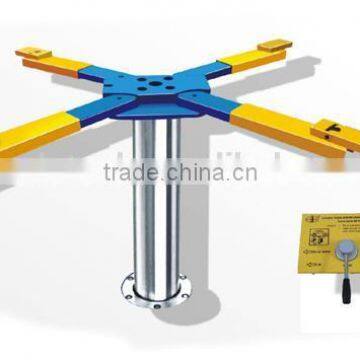 Poratable single post car wash lift /mobile single post car lift