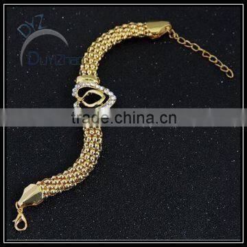 Fashion Casual Jewelry Set for Women With Clear Stone/gold Plate Jewelry to Buy photo-4