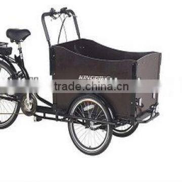 electric assist pedal cargo bike/cargo trike