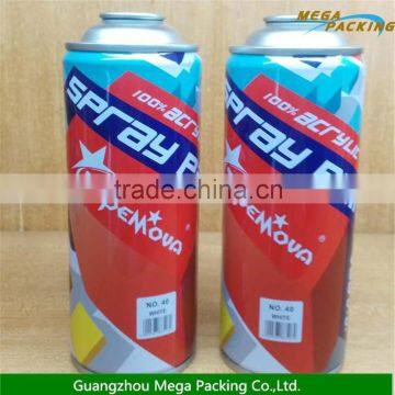 CMYK Printing Dia 65mm Spray Aerosol Can