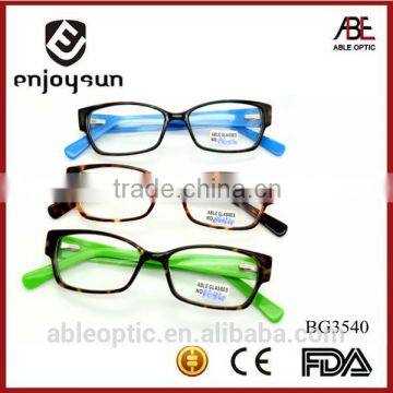 2015 hotselling fashion design student acetate hand made spectacles optical frames eyewear eyeglasses