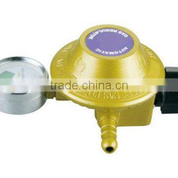 Gas regulator with meter & child lock switch, regulator for lp gas (ISO90001-2008)