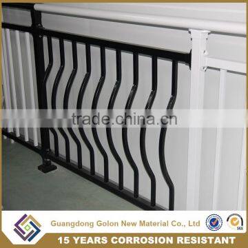 Fashion design Protection Residential House Bent Railing for balcony