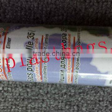 HDPE purple garbage bags on roll