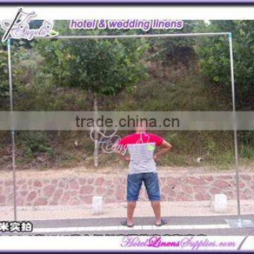 300*600cm or 300* 300cm wedding backdrop curtains steel structure, steel tubes