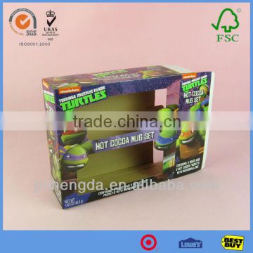 Good Quality Take Away Corrugated Box With PVC Window