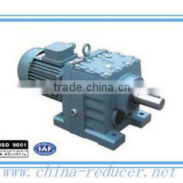 Hydraulic motor helical gear reducers R17-R167