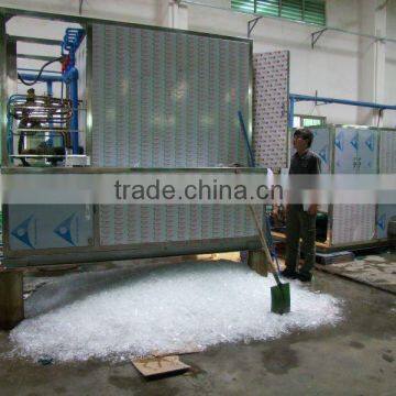 Frozen Food Plate Ice Machine with PLC controller