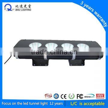 High power 240w led tunnel light with CE ROHS FCC certificates