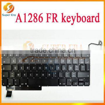 Keyboard For Macbook Pro 15" A1286 MB986 MB985 FR French Layout with backlit (SUPER ERA)