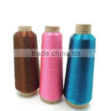 Jingxin MS type 1/100" wholesale multi colored polyester sewing thread