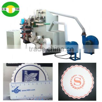 flexo colors printed paper cup tray coaster machine price