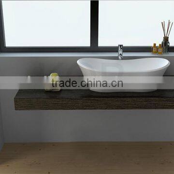 New cast stone resin basin sink Bathroom Basin Stone Sink