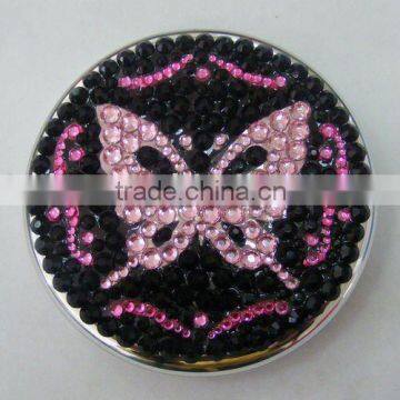 double side makeup mirror with diamond