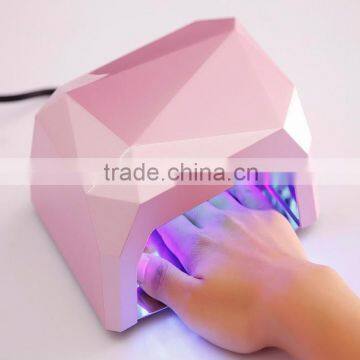 Diamond black manicure fashionable 36 watts ccfl led nail lamp dual uv led nail lamp 36w                        
                                                Quality Choice