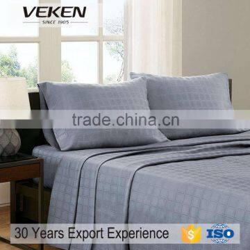 veken products 300tc 60sx40s solid color bamboo twin bedding sets