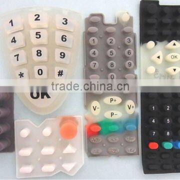 2014 The eco-friendly conductive silicon rubber keypad