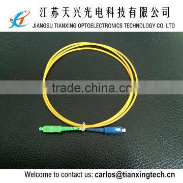 SM Simplex 3.0mm 1.5M PVC Patch Cord Fiber Sc/apc-sc/upc