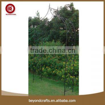 Simple design cheap wholesale iron rose garden arch