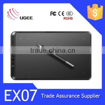 Ugee EX07 2048 level graphic drawing tablet with screen