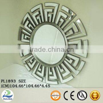 Resin Flocked Decorative Mirror Home Decoration