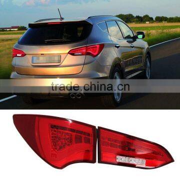 Auto LED Rear Lights Black or Red Shell Car Taillights For Hyundai IX45 Santa Fe Third generation 2013 2014 2015                        
                                                Quality Choice