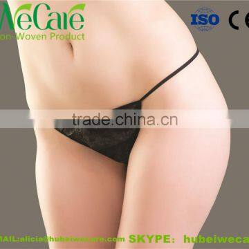 Disposable Non woven woman sexy black bikini
