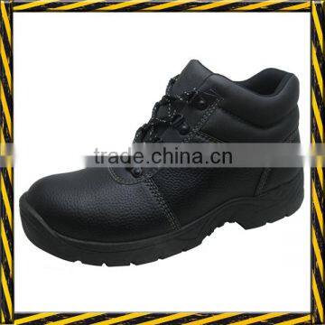 Embossed PU artificial leather construction work shoes