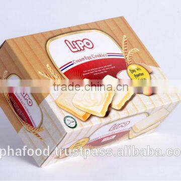 LIPO EGG 100G/BOX CREAM COOKIES