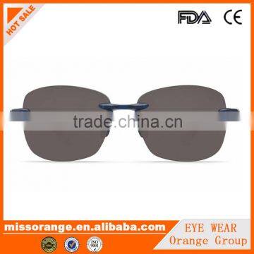 Rimless Sunglasses Man Polarized Sun Glasses photo-2