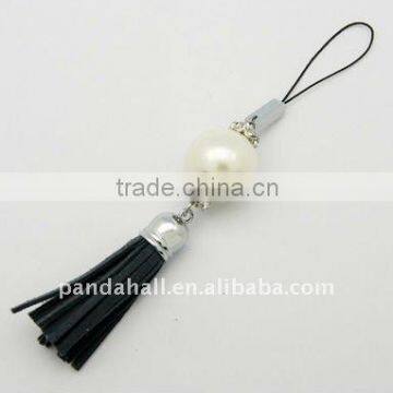 Suede Cord Mobile Phone Straps(HJEW-H021-8)