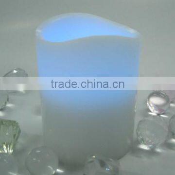 Aroma color changing battery operated flameless led wax candle
