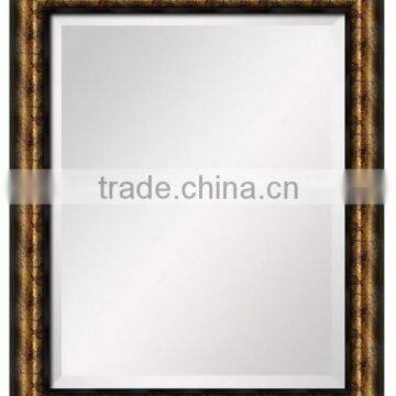 Antique Rectangle Wooden/PS Framed Mirror photo-2