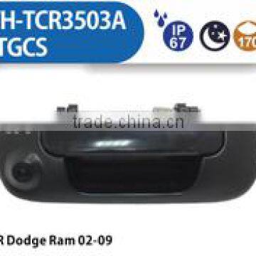 TH-TCR3503A-TGCS Tailgate Handle PC7070K Reversing Camera For Dodge Ram 02-09