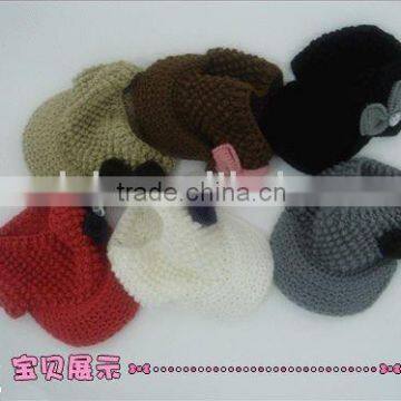 hand knitted hat (SY-0312)